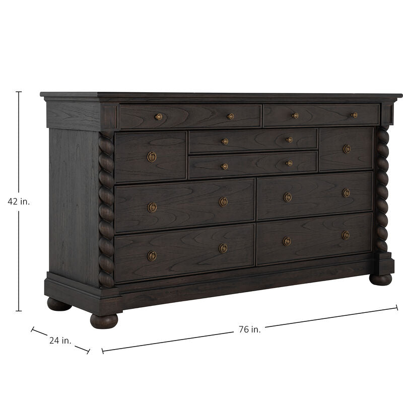 Burkhardt Dresser - Brown