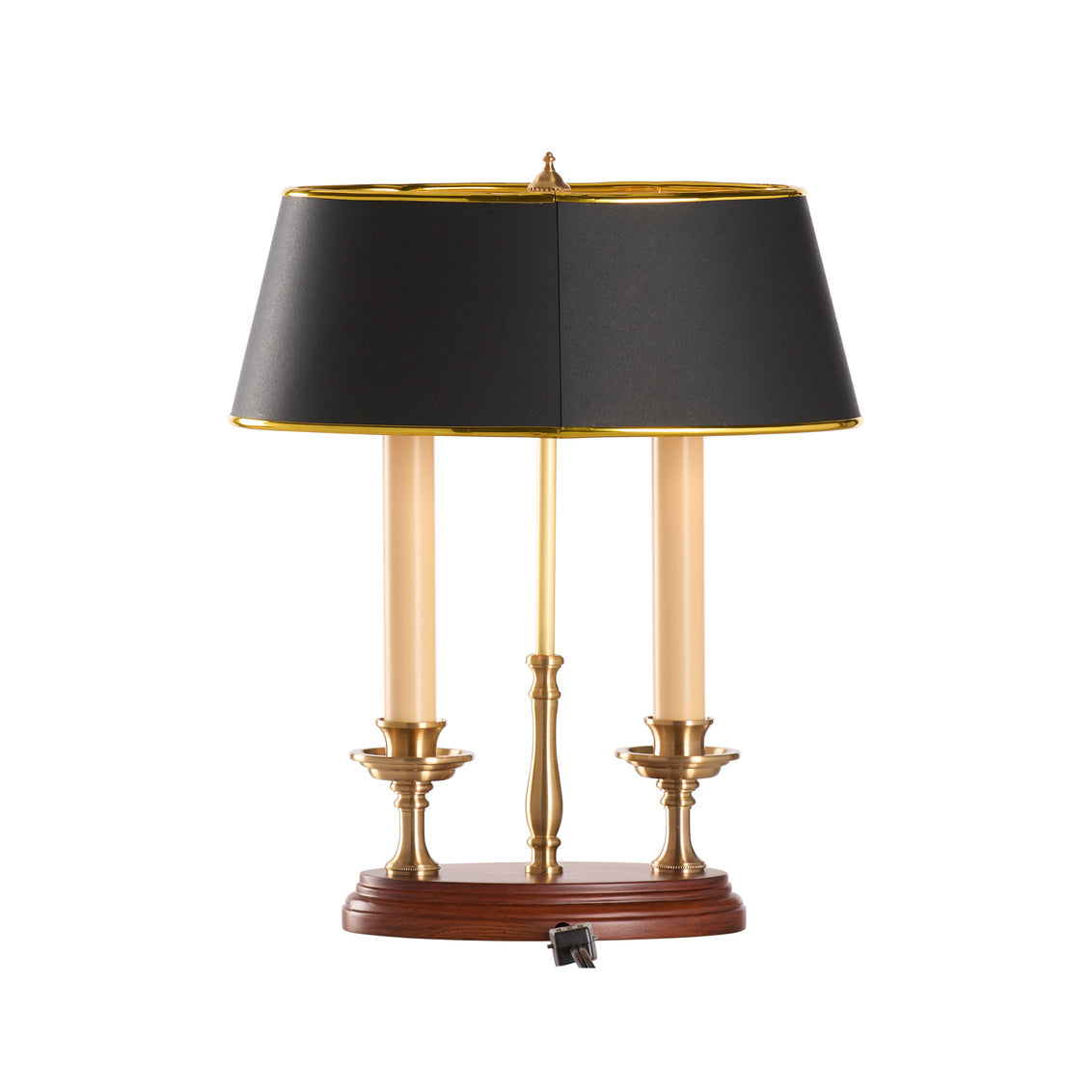 Twin Candle Desk Lamp
