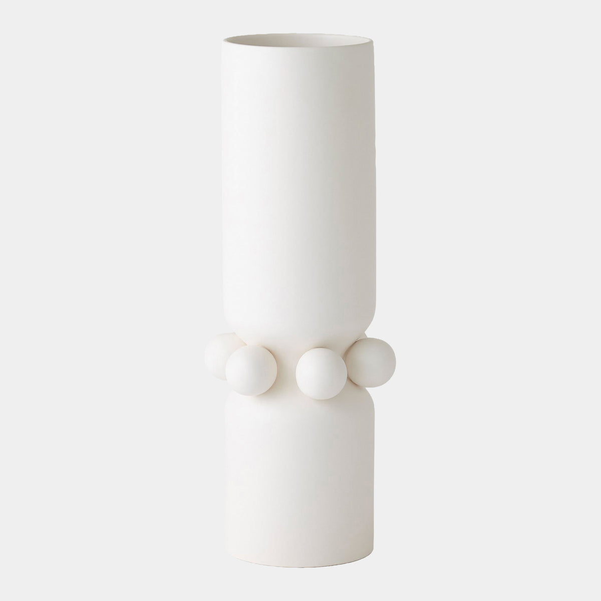 Hera Vase-Matte White-Lg