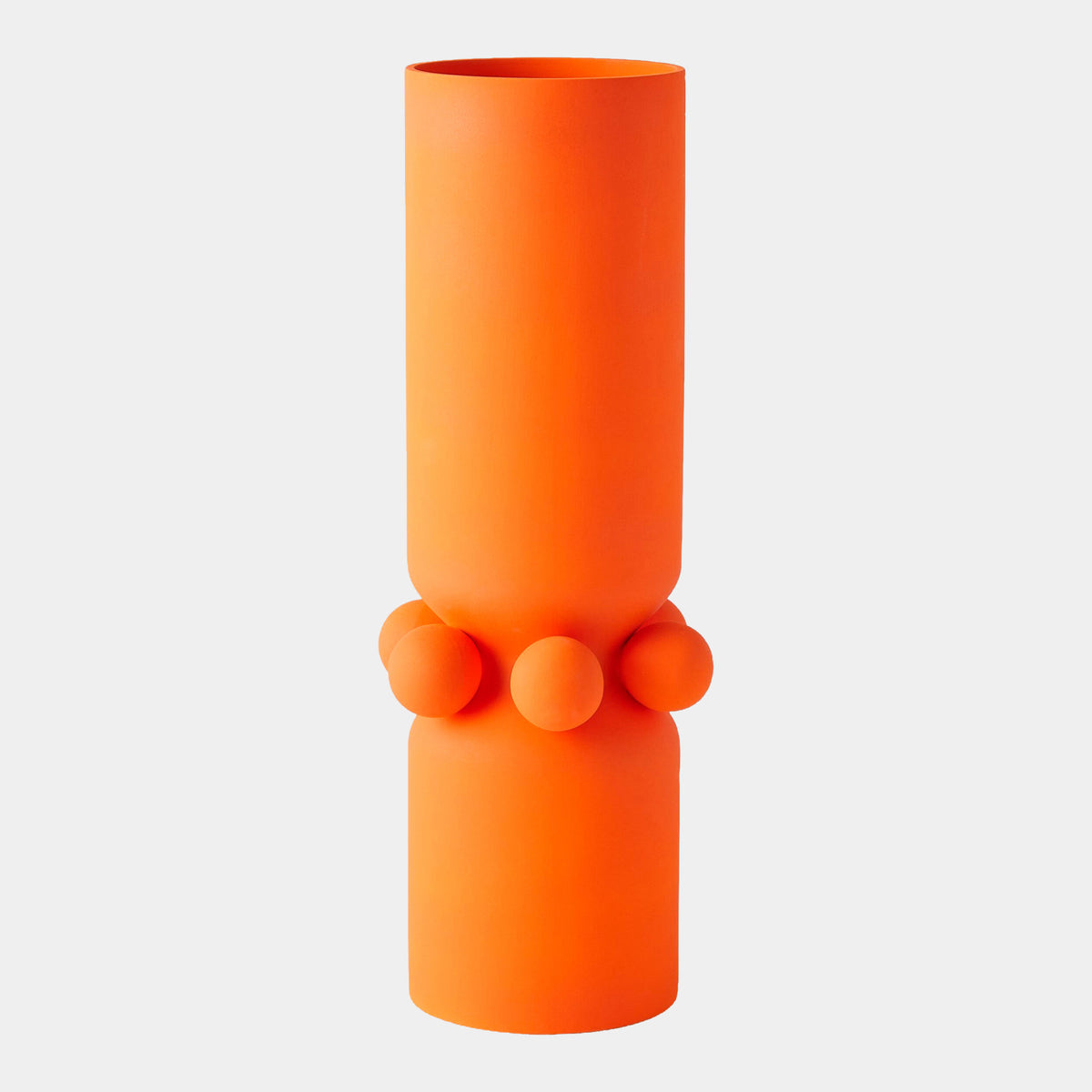 Hera Vase-Orange-Lg