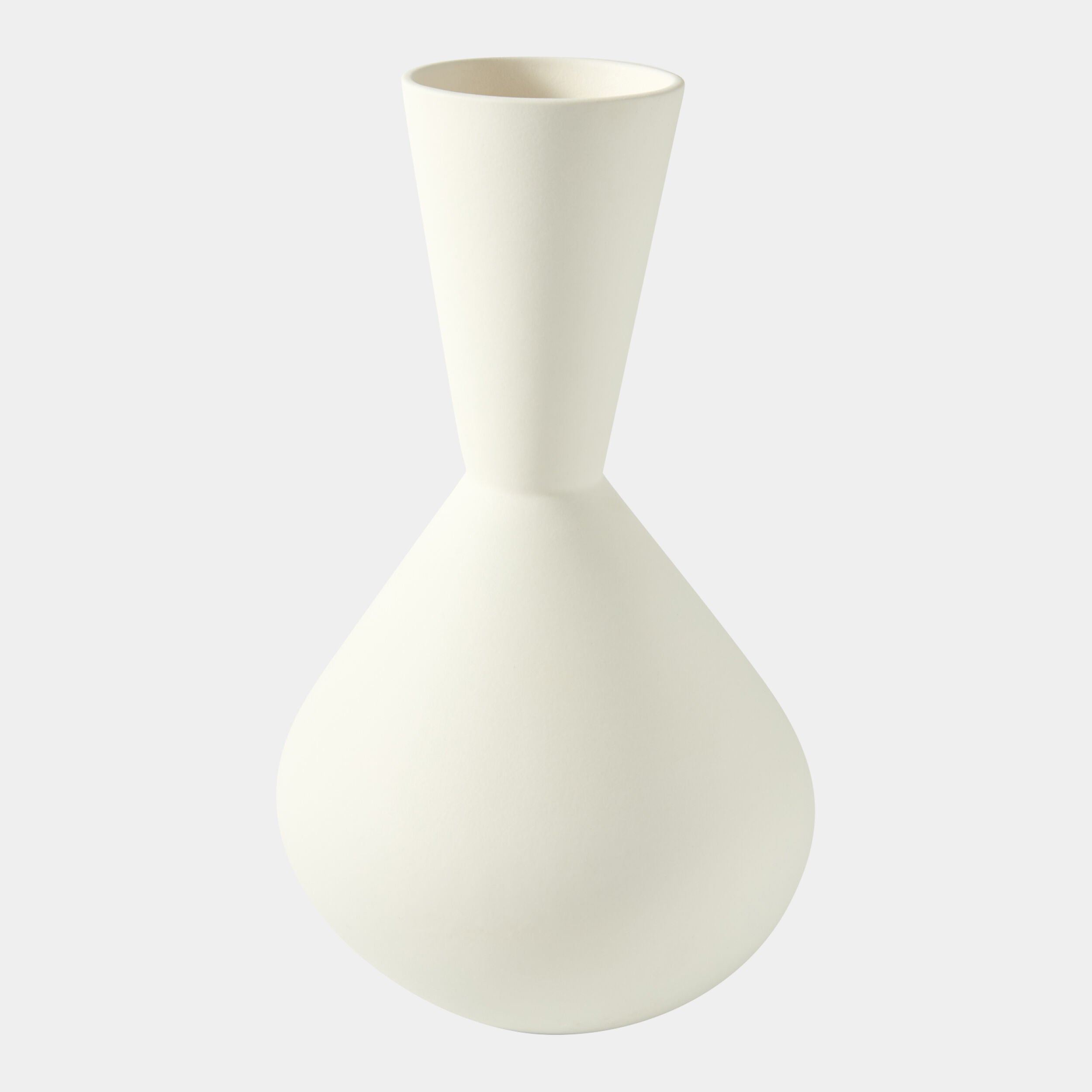 Adama Vase-White-Tall