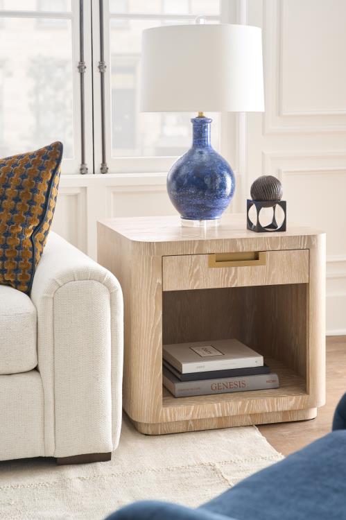 Cadence Lamp Table - Sand