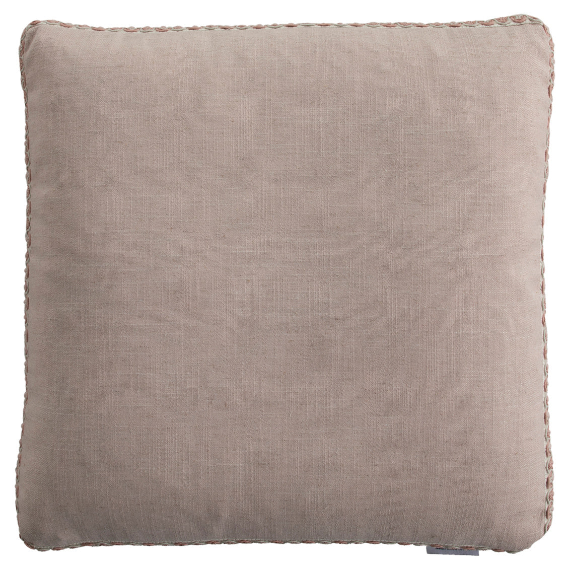 Boxed Blush Feather 22x22