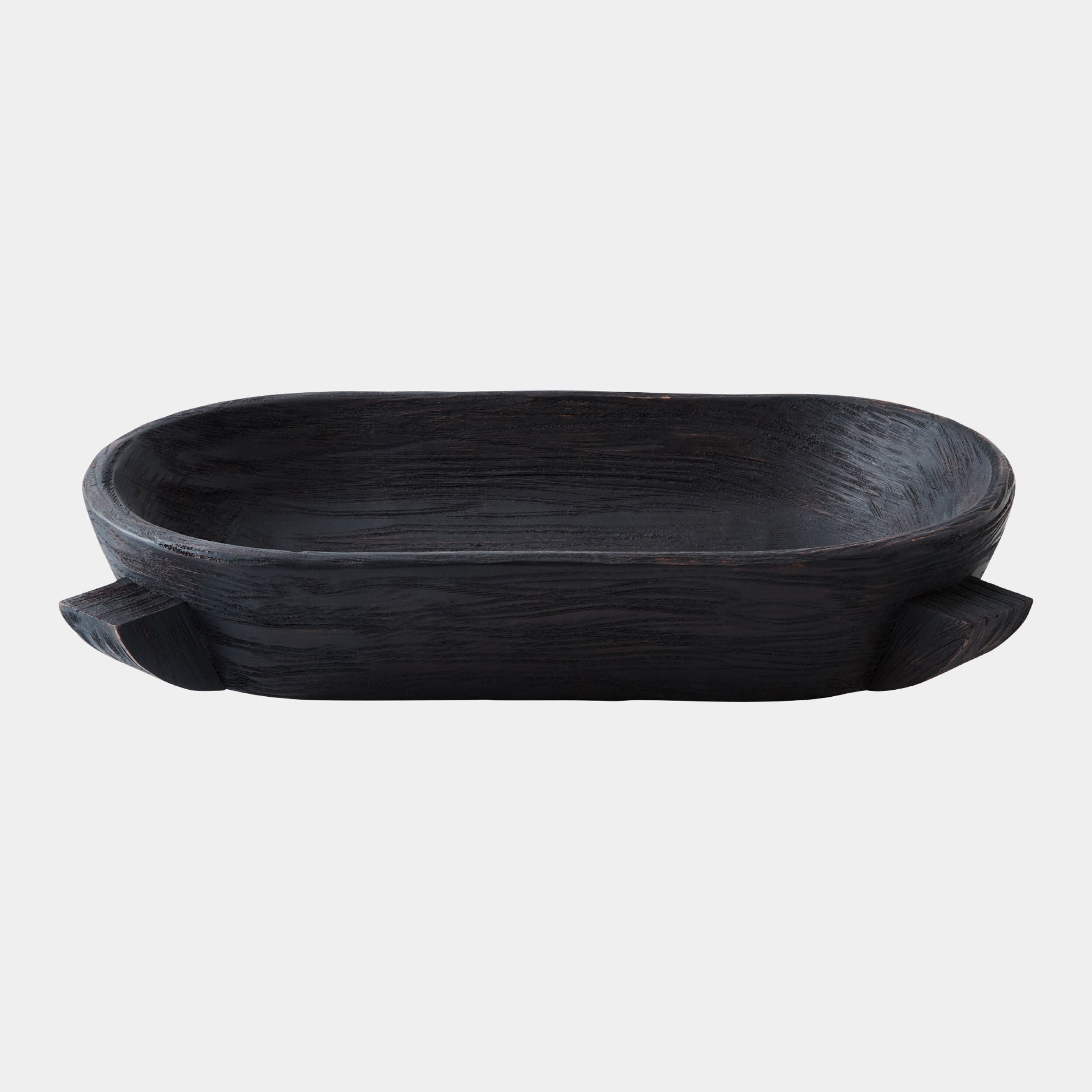 Sahad Dome Bowl-Ebonized-Lg