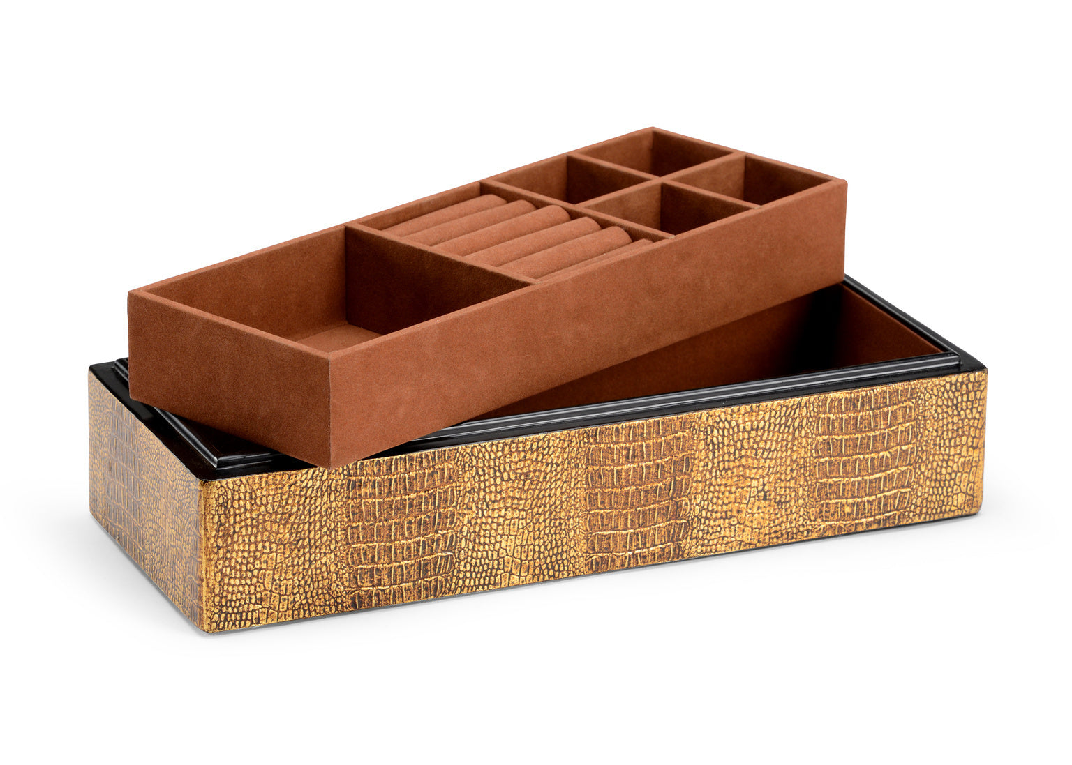 Alligator Box (Sm) in 6.5 / Wood - Chelsea House