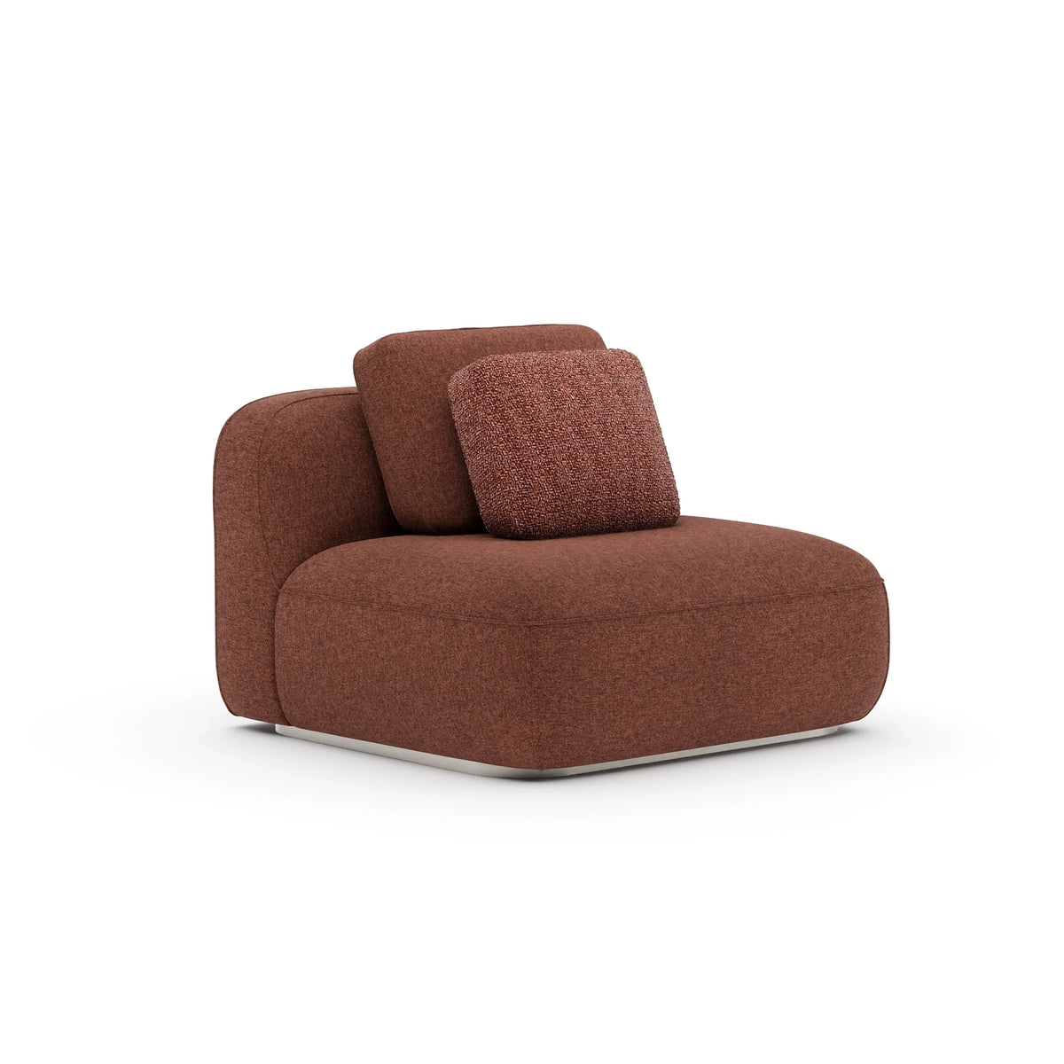 Sasso Armless Sofa - Saffron