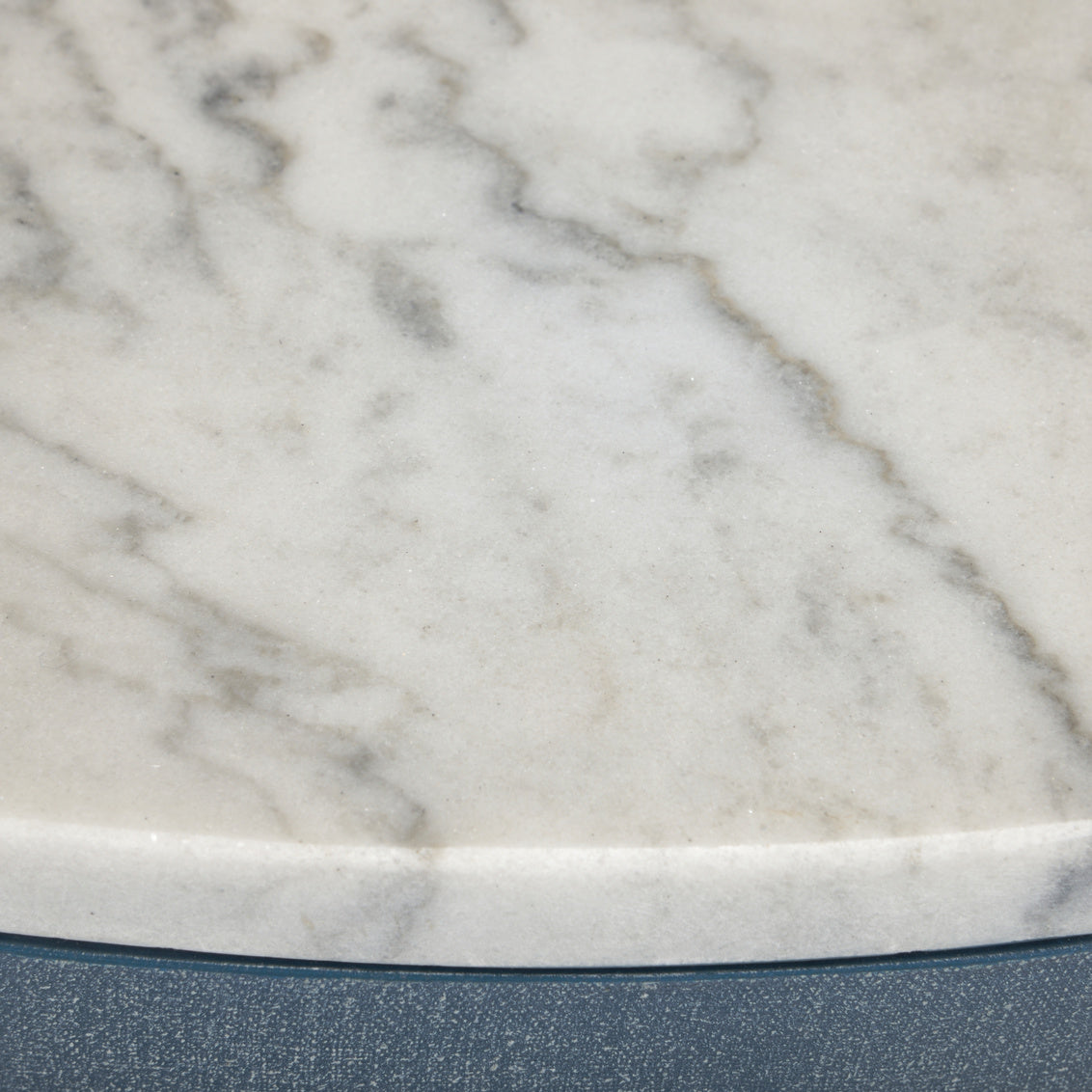 Aqueduct End Table - Blue in 27 / Marble - Chelsea House