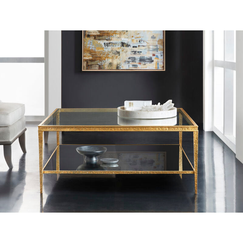 Sculpture Sqaure Cocktail Table