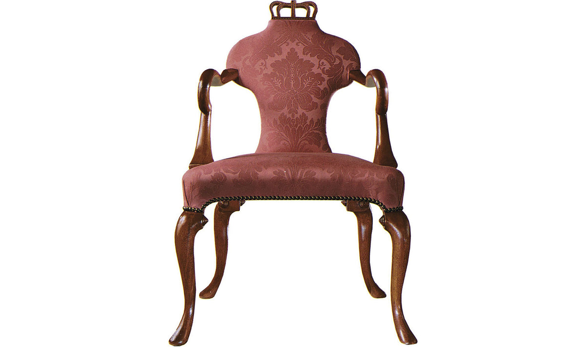 Queen Anne Arm Chair – Accent Chairs by Baker Furniture | Sutter & Vale