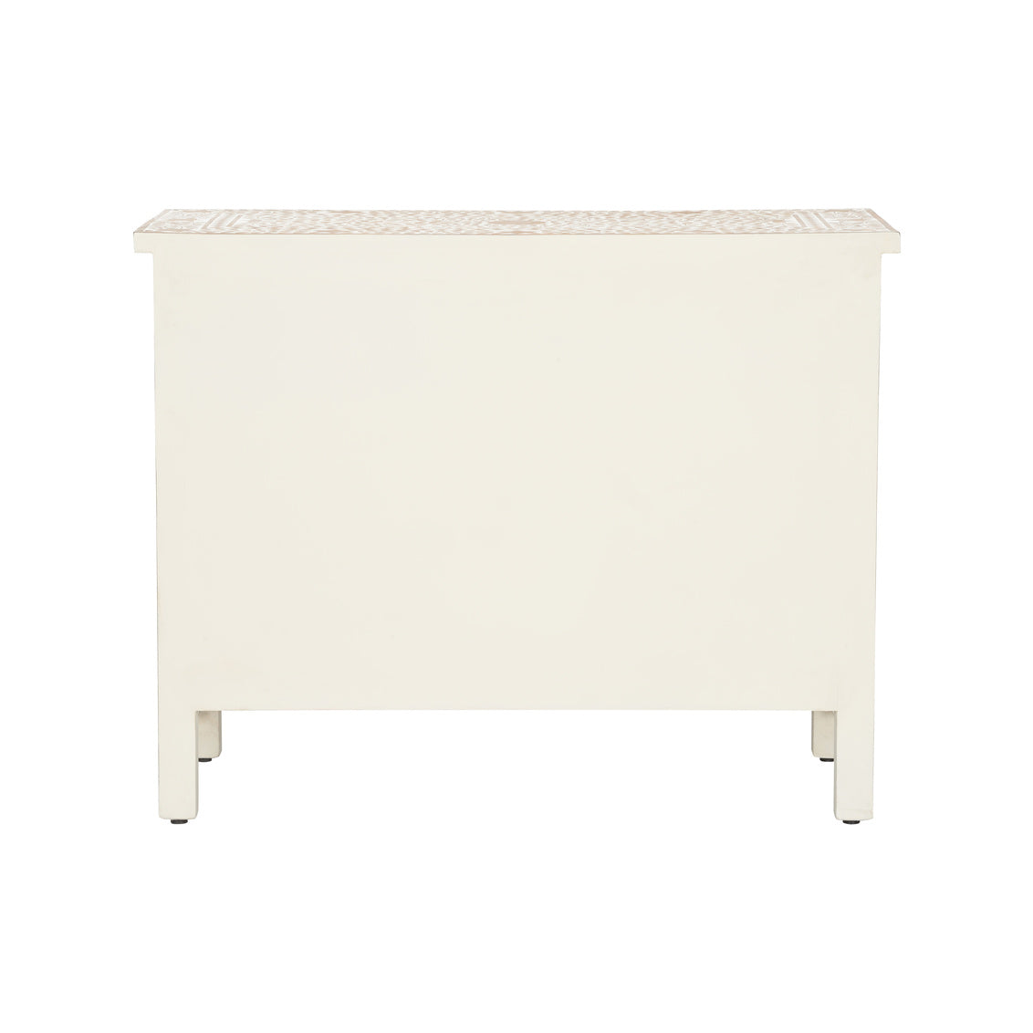 Zara Chest in Brown/White / Wood - Chelsea House