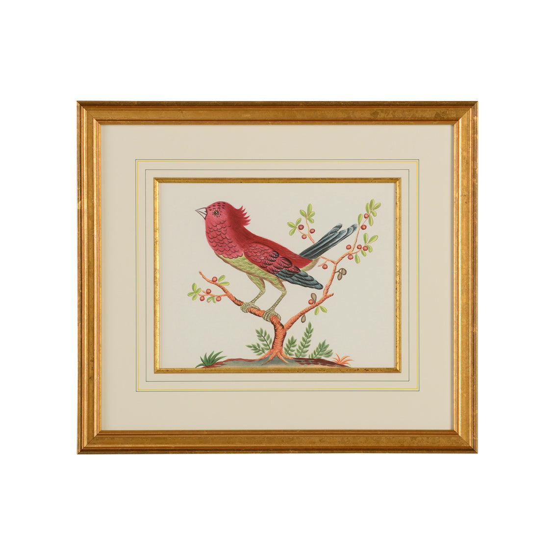 Pink Bird/Black Tail in 22 / Wood - Chelsea House