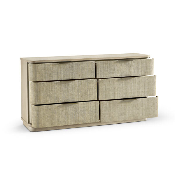 Grasscloth Dresser