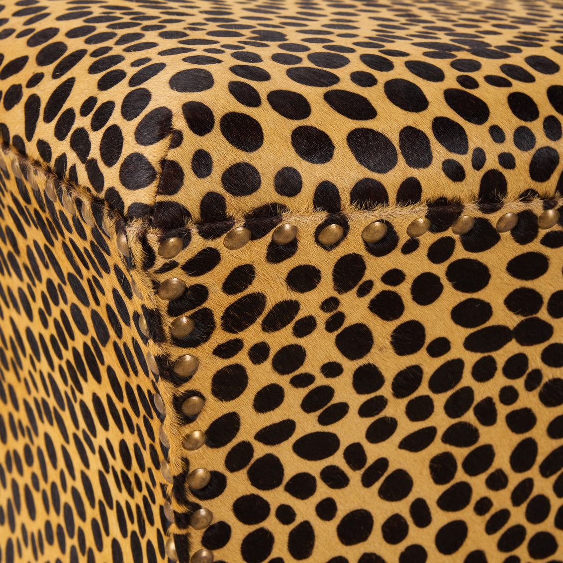 Leopard Ottoman