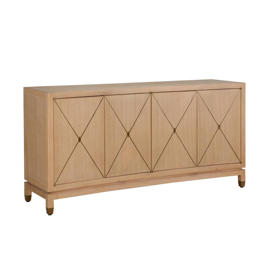 Brentwood Console - Oak in 37.5 / Wood - Chelsea House