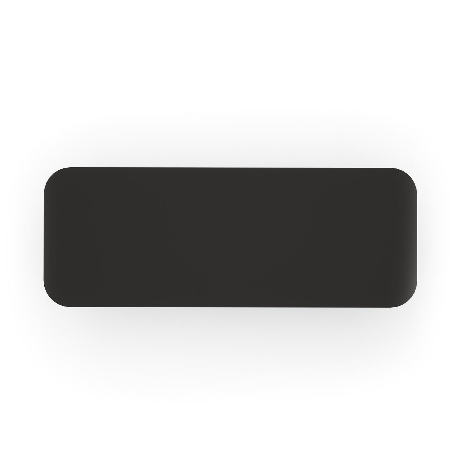 Overlap Rectangle Dining Table Dark