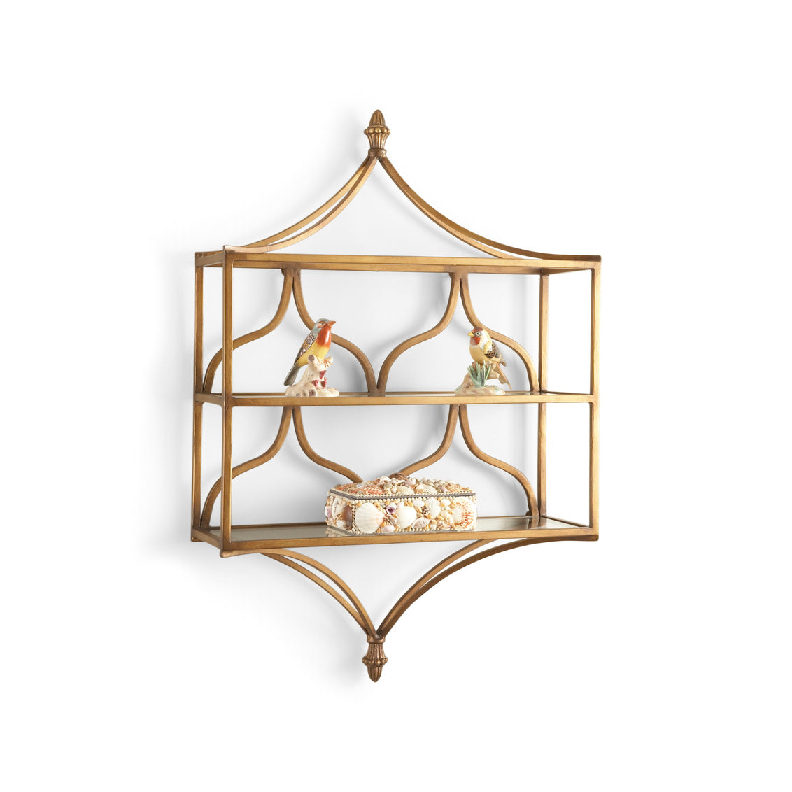 Brooklyn Wall Shelf in 37 / Metal - Chelsea House