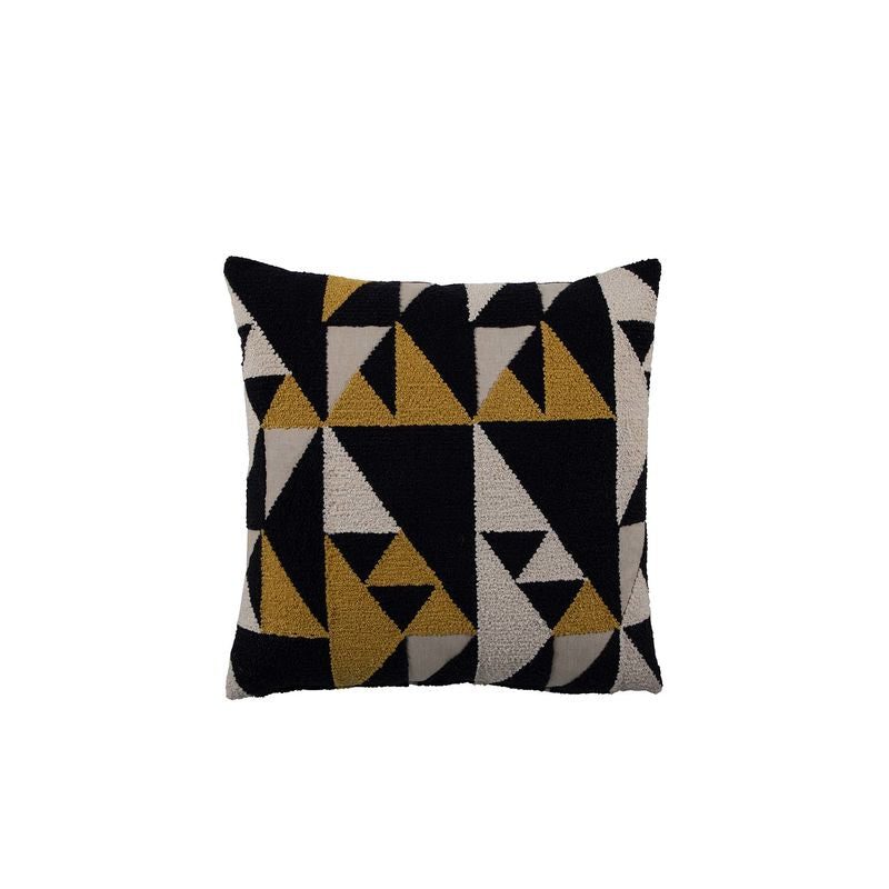 Geo Mustard Poly 14x24