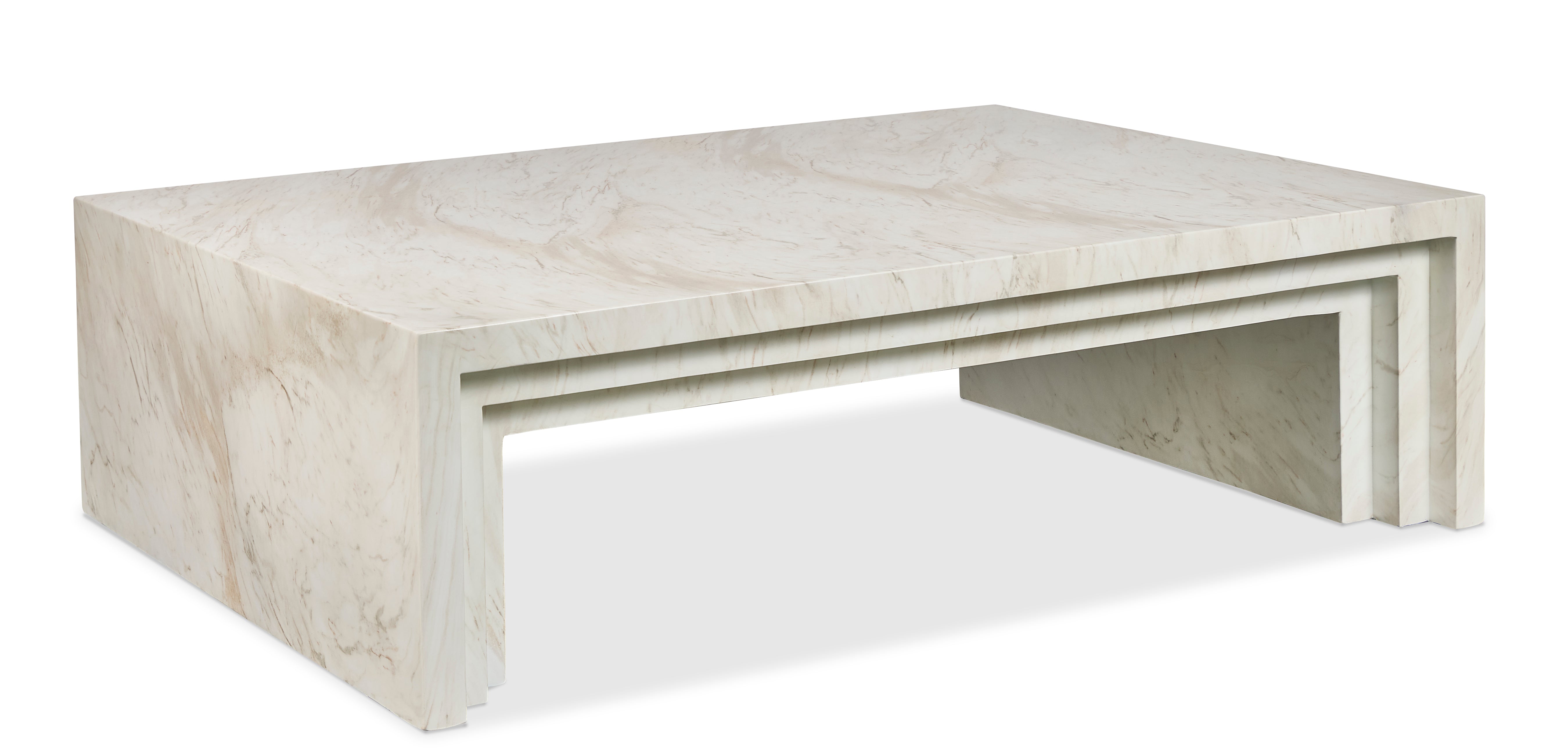 Aries Coffee Table Faux Marble