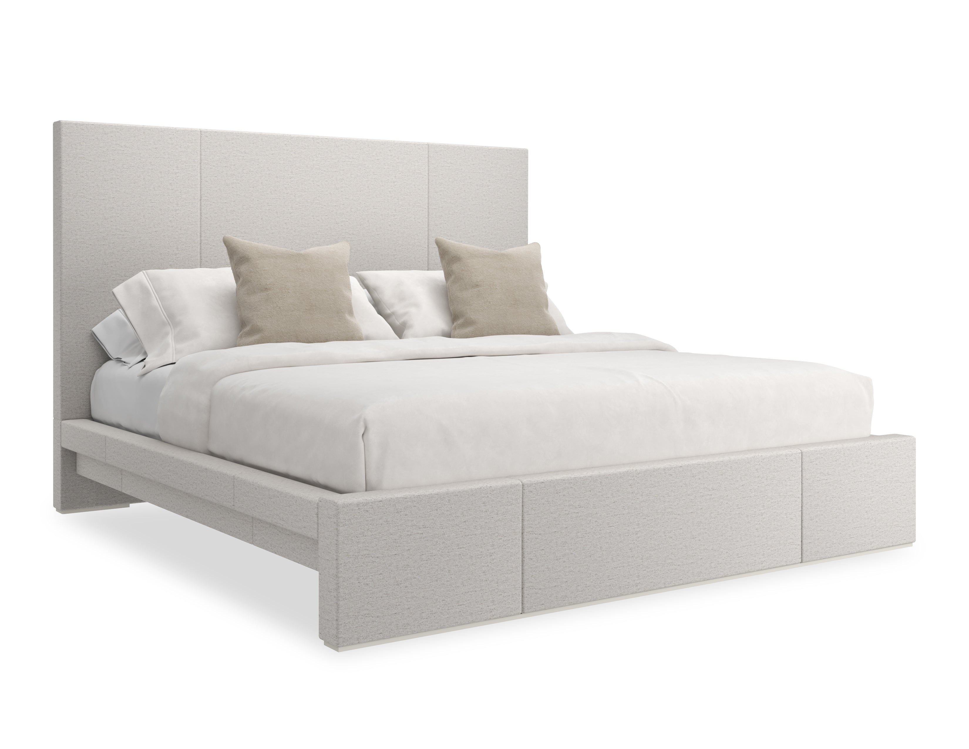 * Balance King Bed B - Ivory