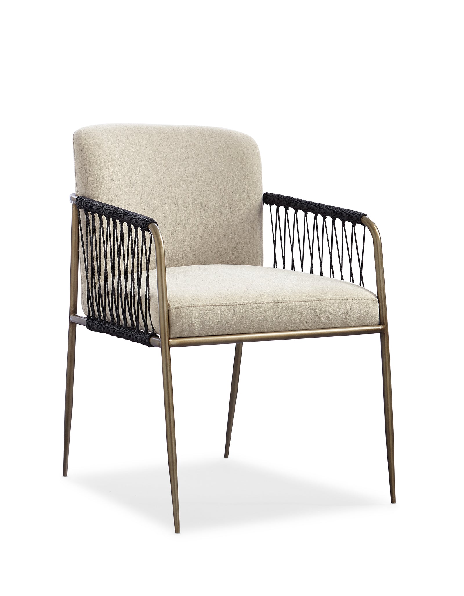 Remix Woven Dining Chair-Oatmeal