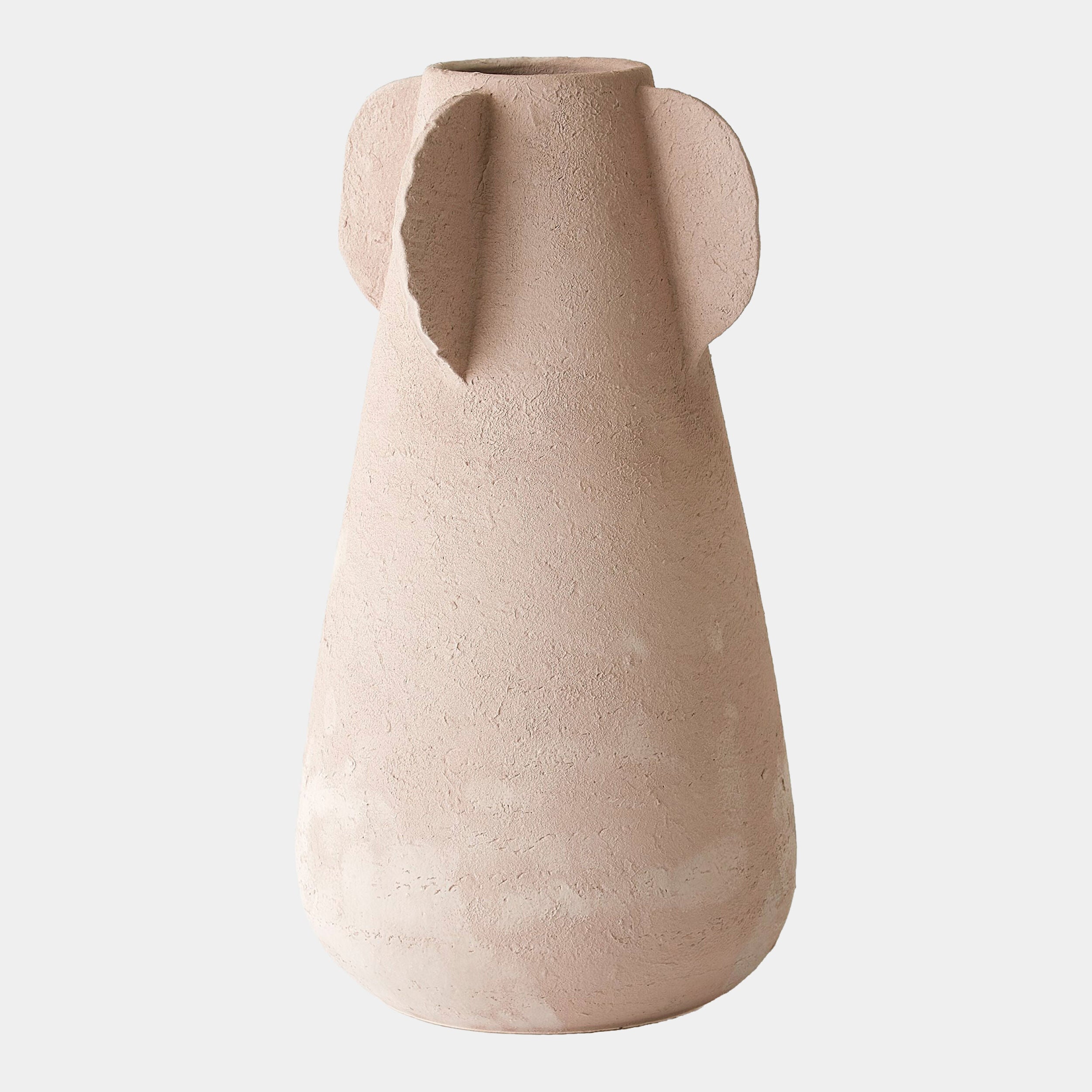 Anouar Vase-Buff-Lg
