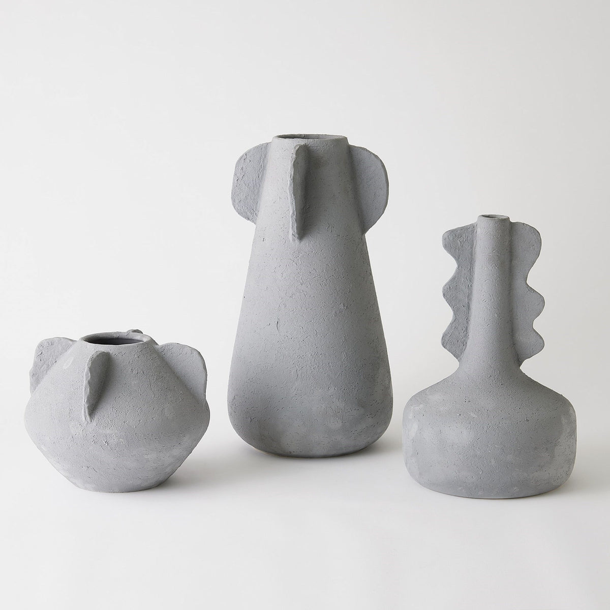 Anouar Vase-Gray-Sm