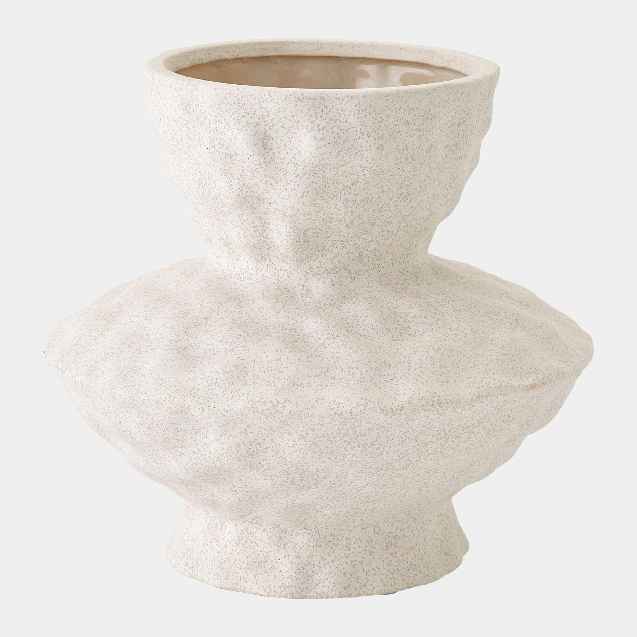 Antoine Vase-Volcanic White
