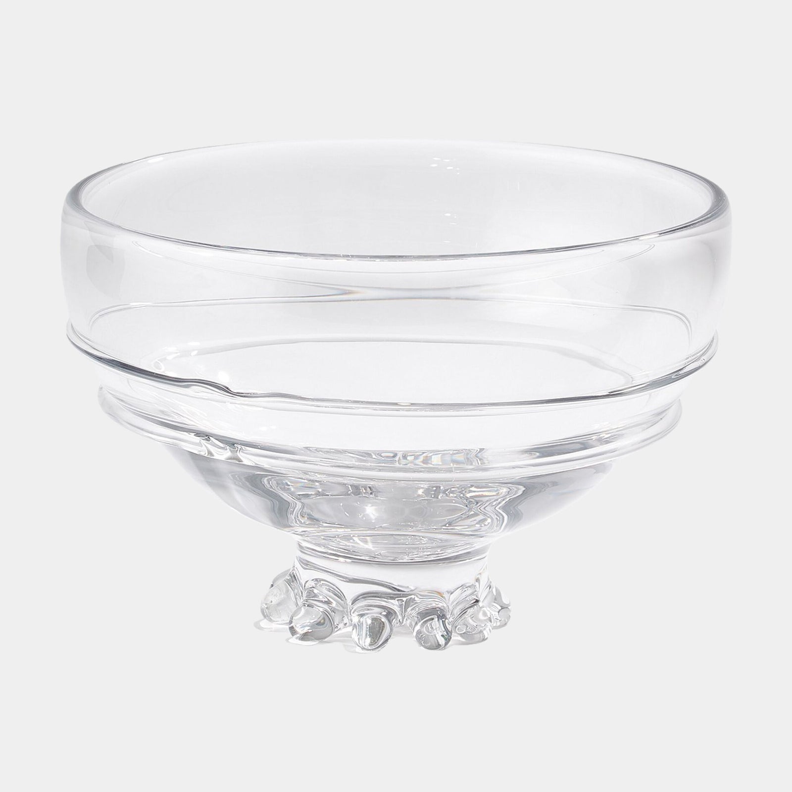 Verre Lisse Bowl-Clear