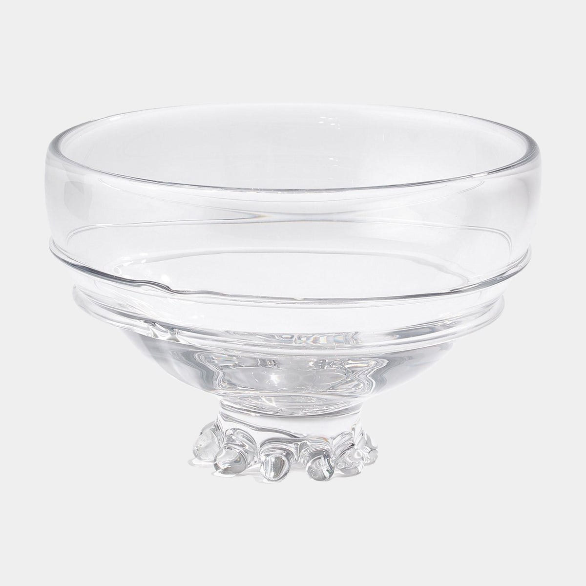 Verre Lisse Bowl-Clear