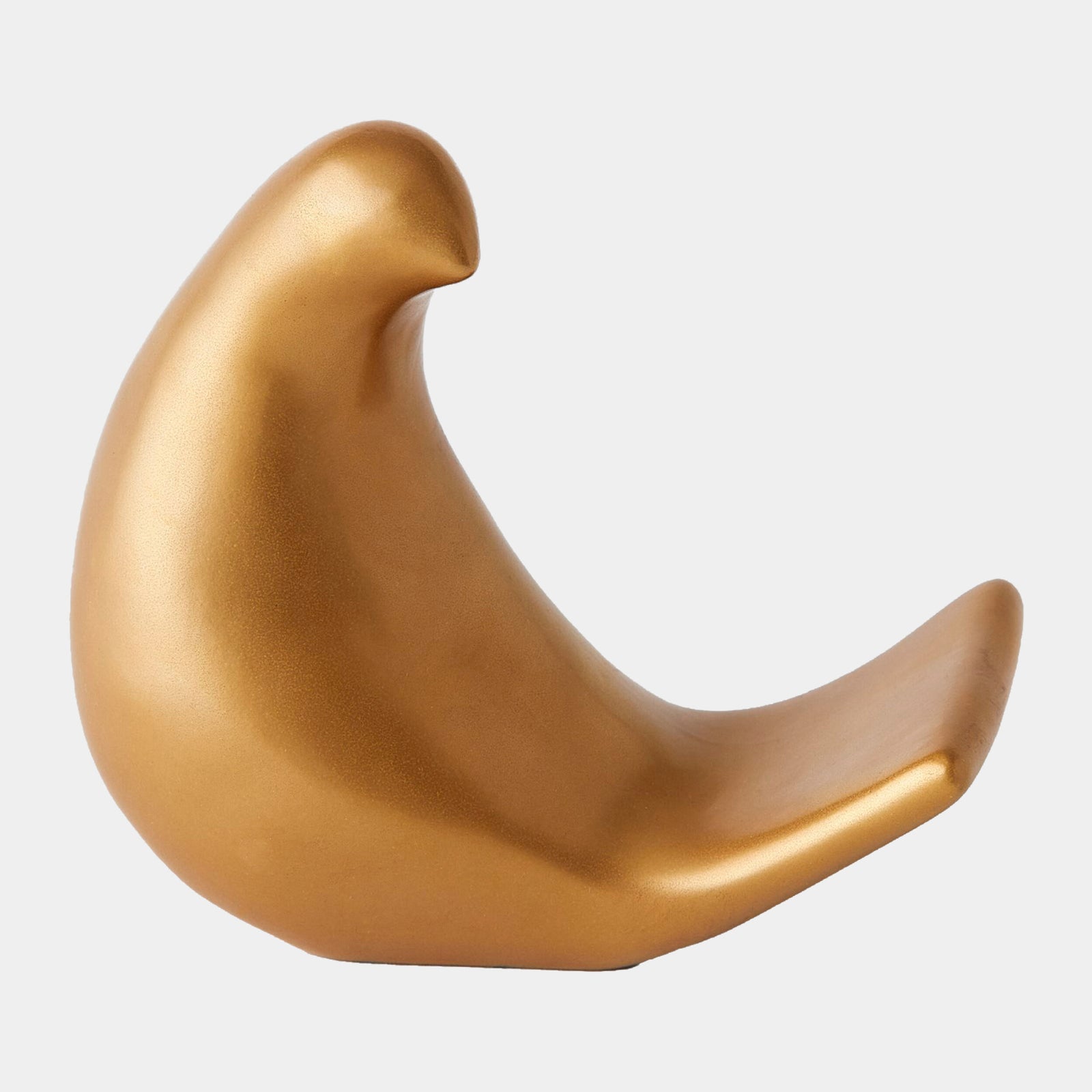 Les Animaux-Moineau-Matte Antique Gold