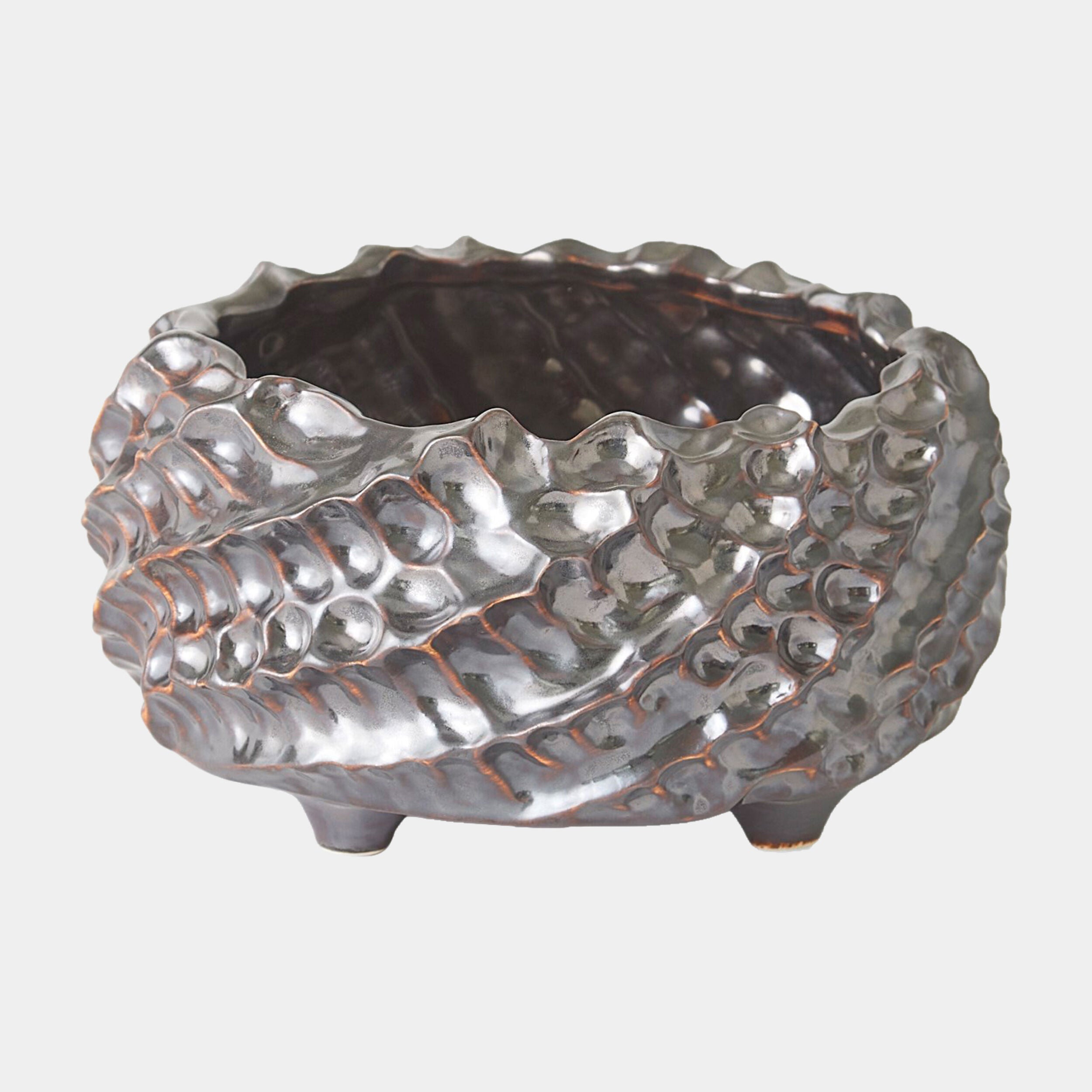 Cadoret Bowl-Matte Antique Bronze-Sm