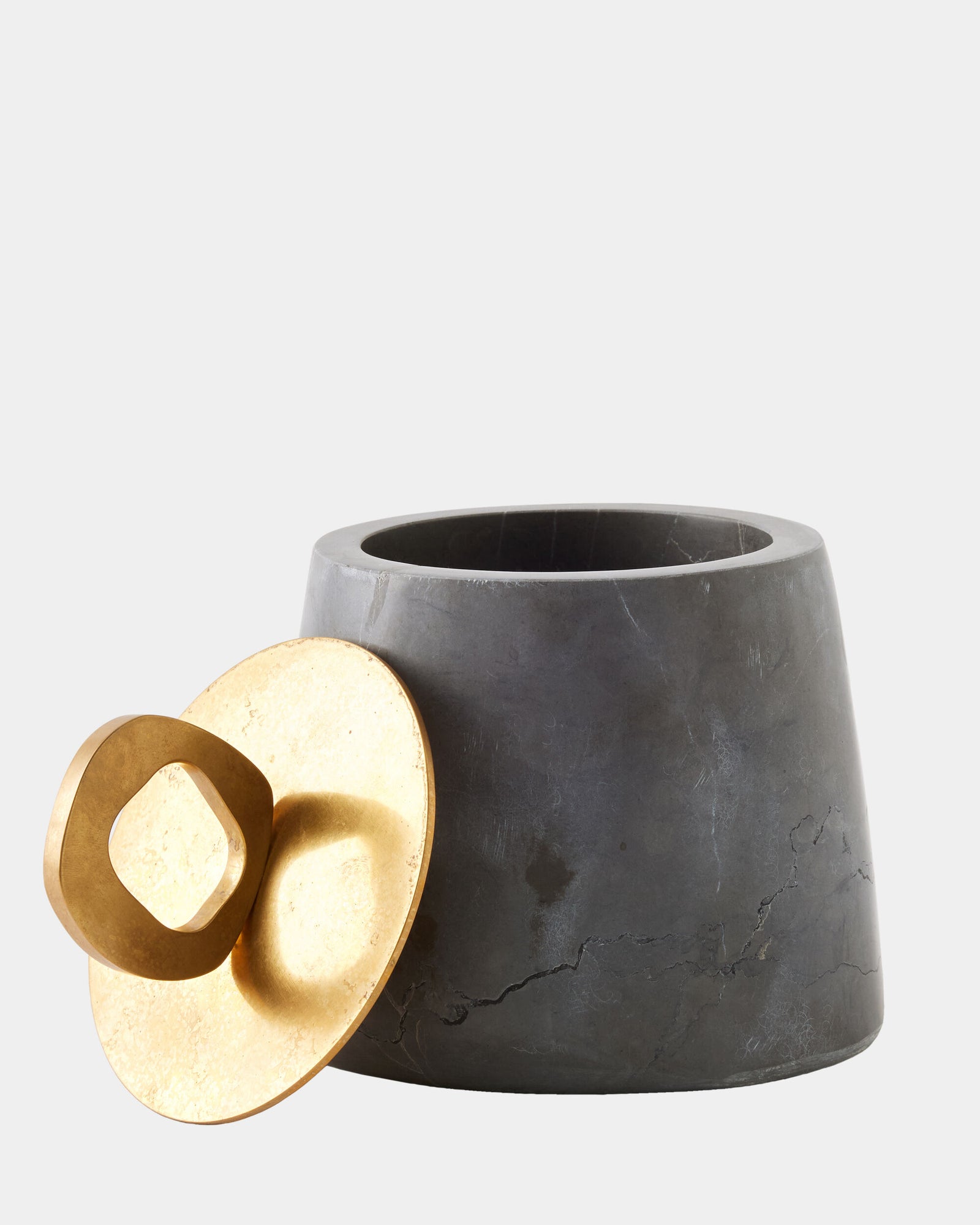 Bocal Lidded Pot-Graffito-Med