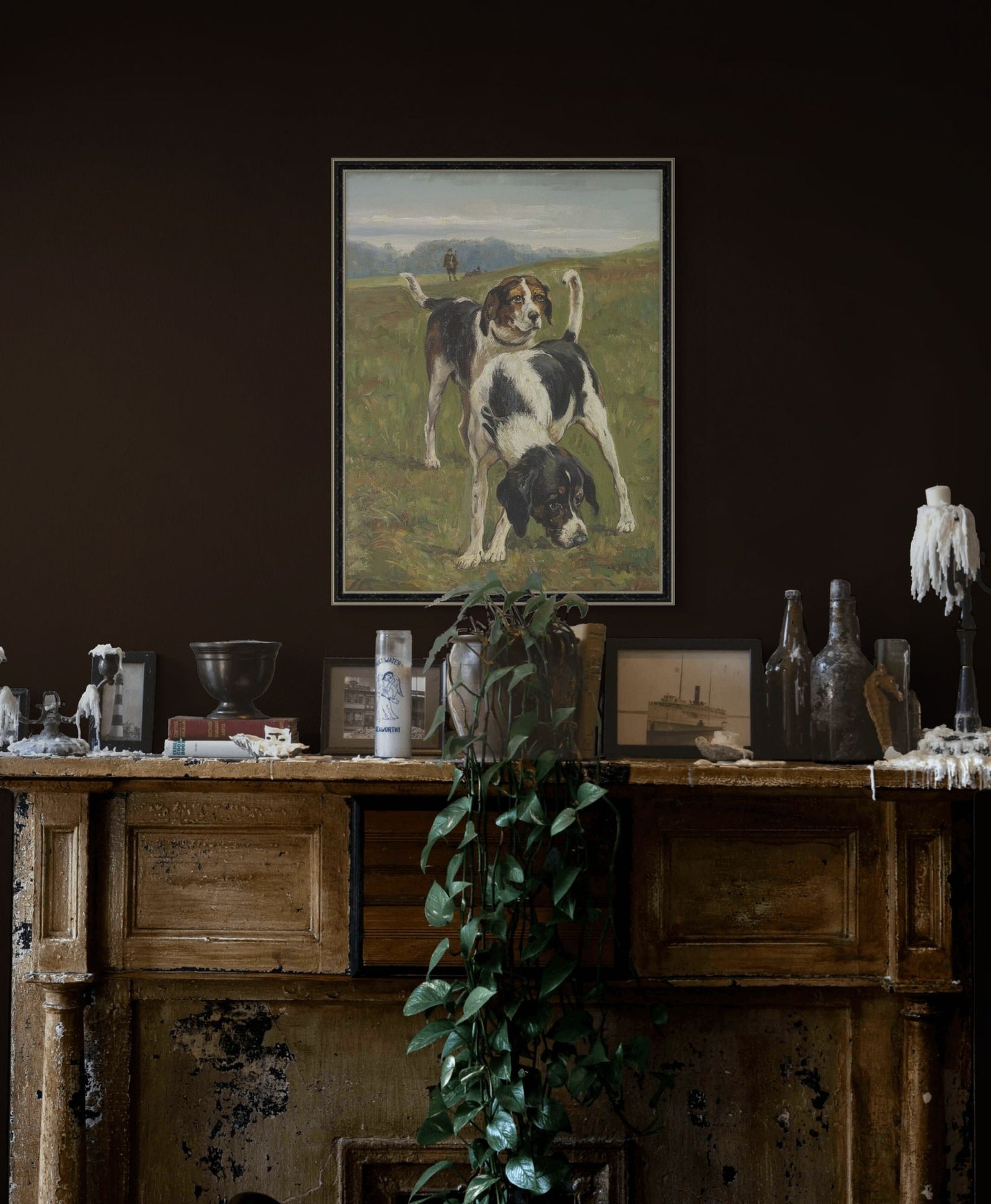 Dogs in the Field 1 — detail