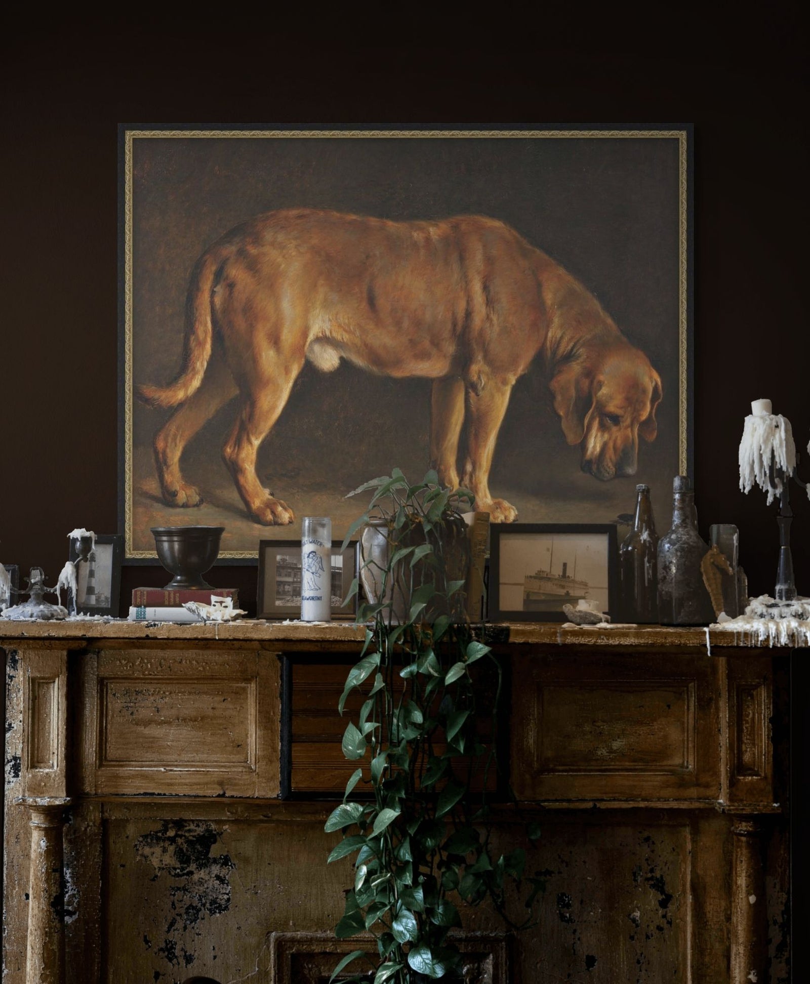 Hound and Beetle 1 — detail