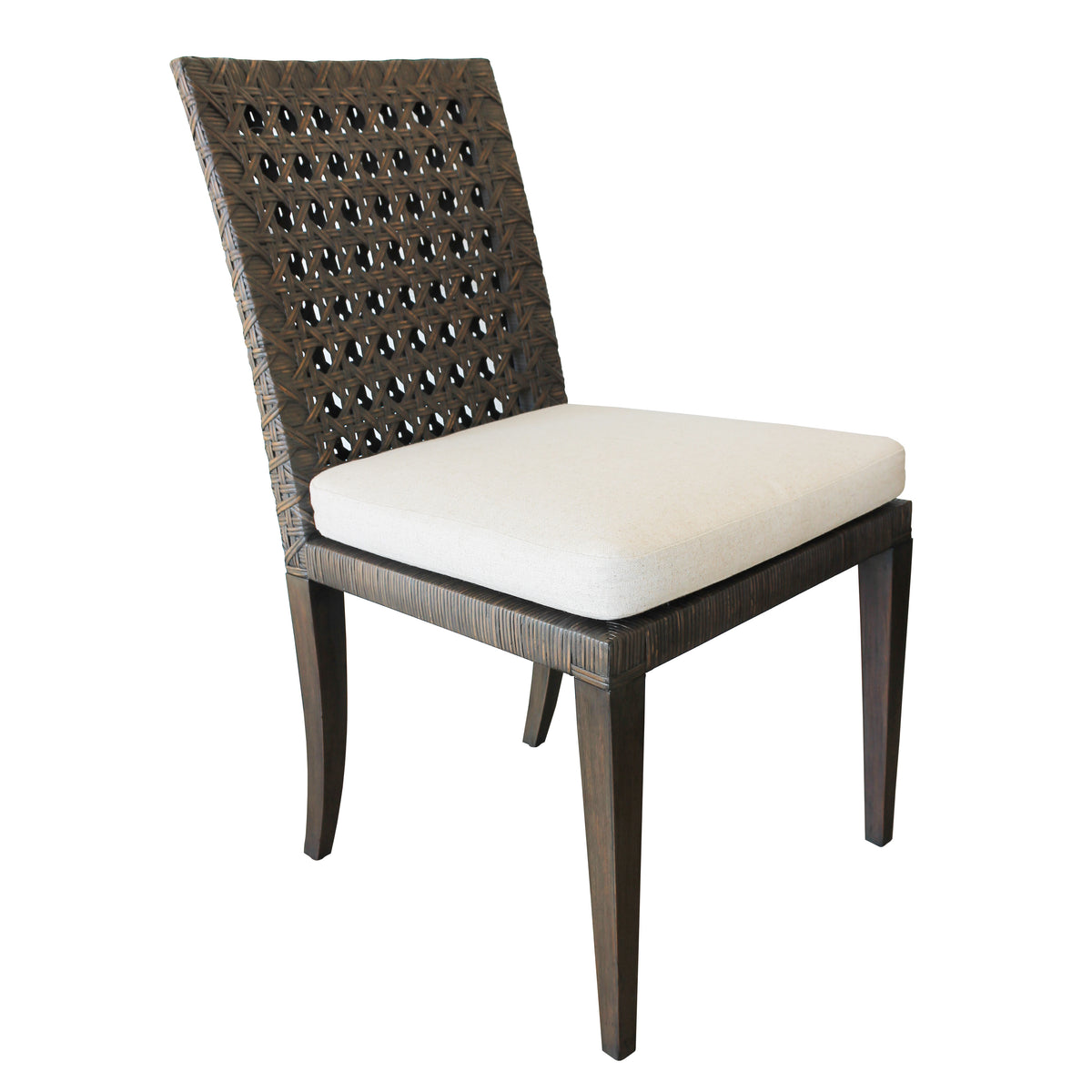 Litchfield Side Chair - Mink Grey/Flax