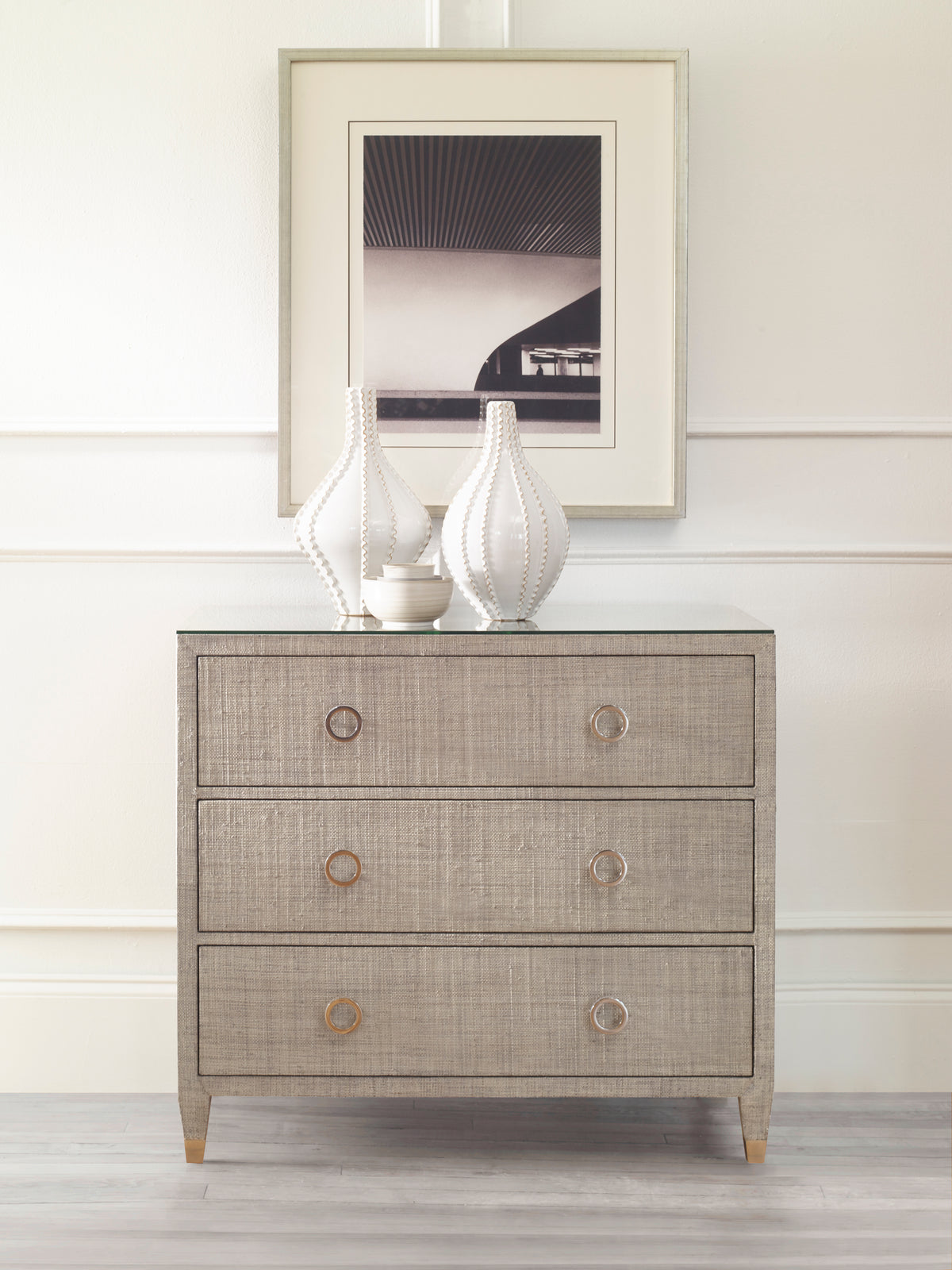 Charleston 3 Drawer Chest-French