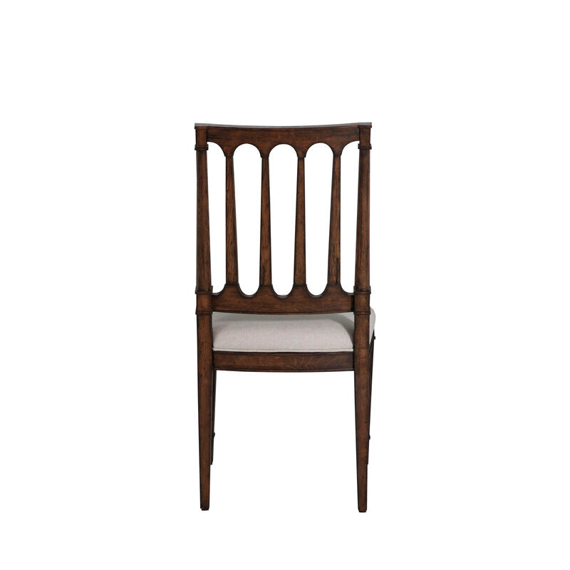 Mathis Dining Side Chair - Rustic Antique Oak