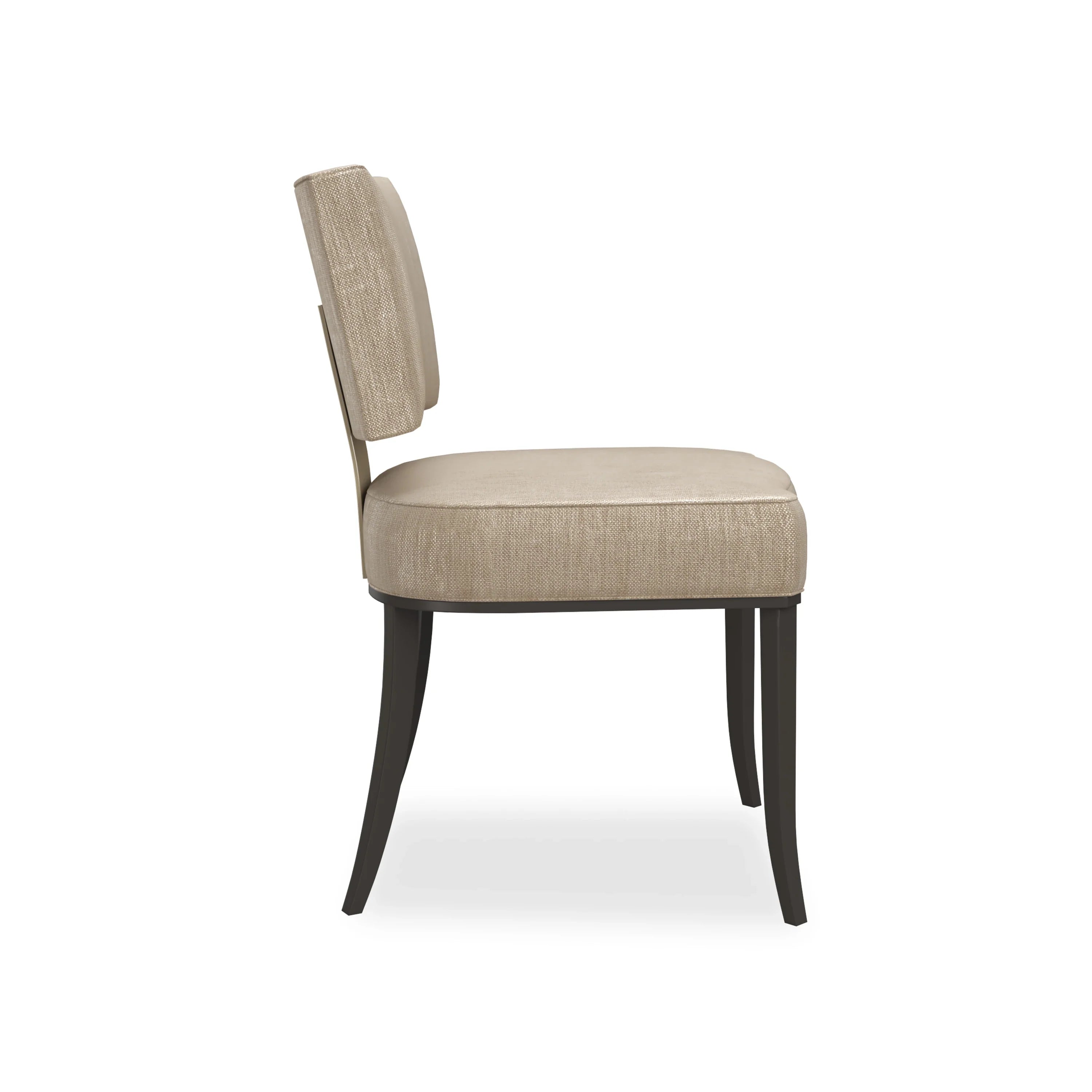 Reserved Seating Side-Oatmeal – Dining Chairs by Caracole | Sutter & Vale
