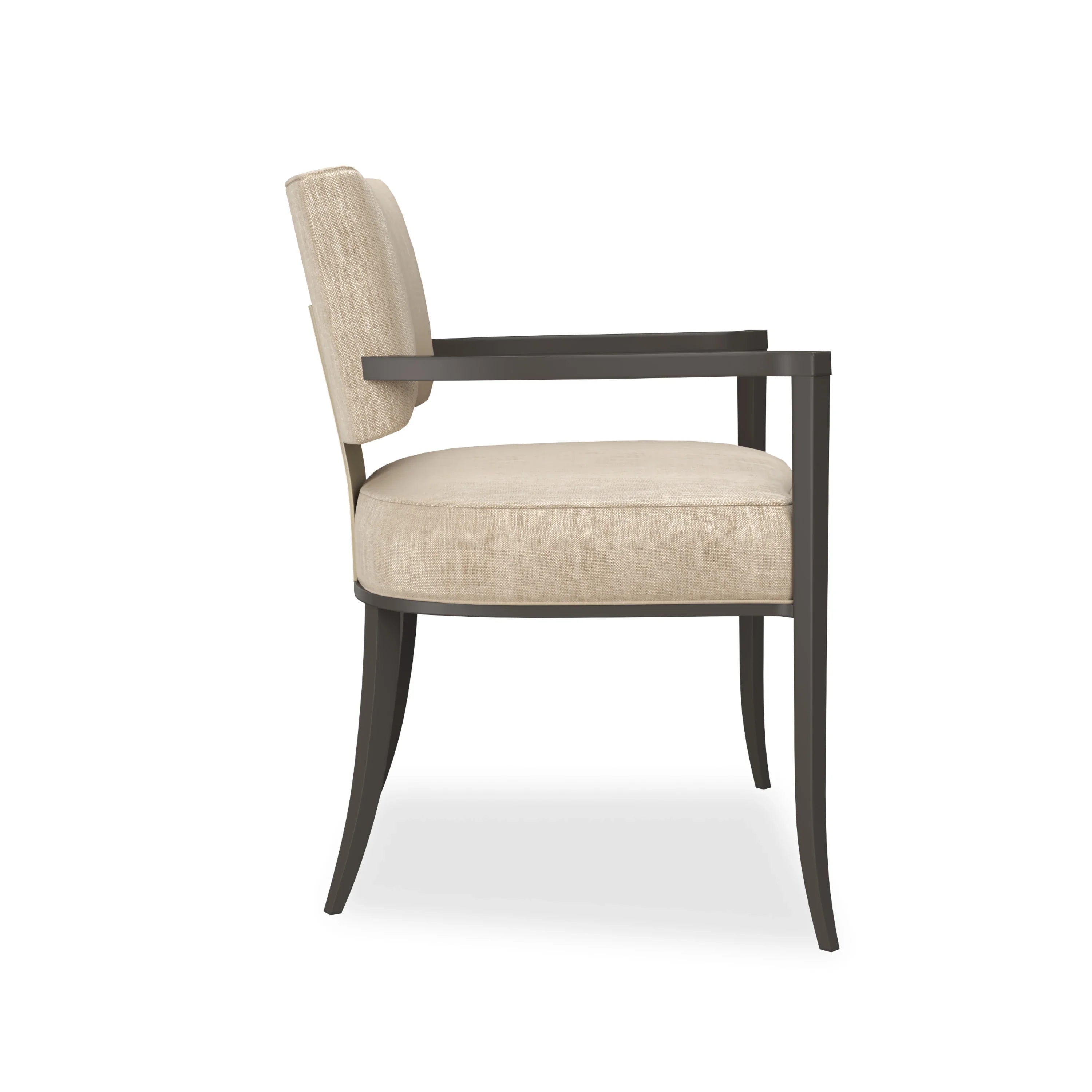 Reserved Seating Arm-Oatmeal – Dining Chairs by Caracole | Sutter & Vale