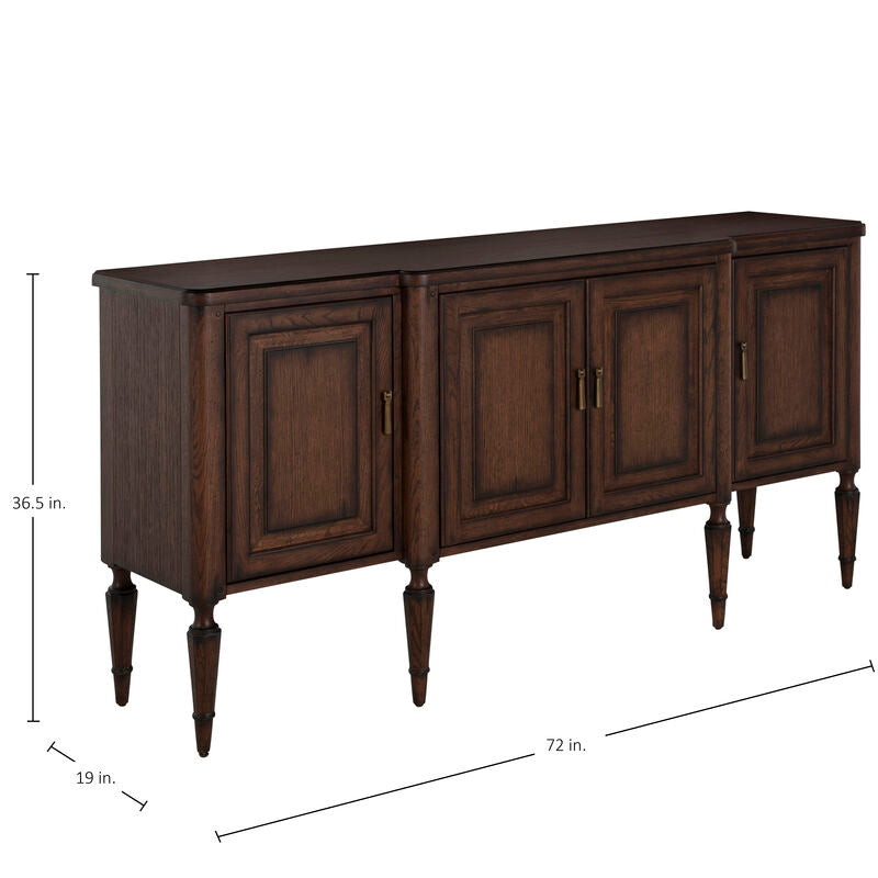 Mathis Sideboard - Rustic Antique Oak