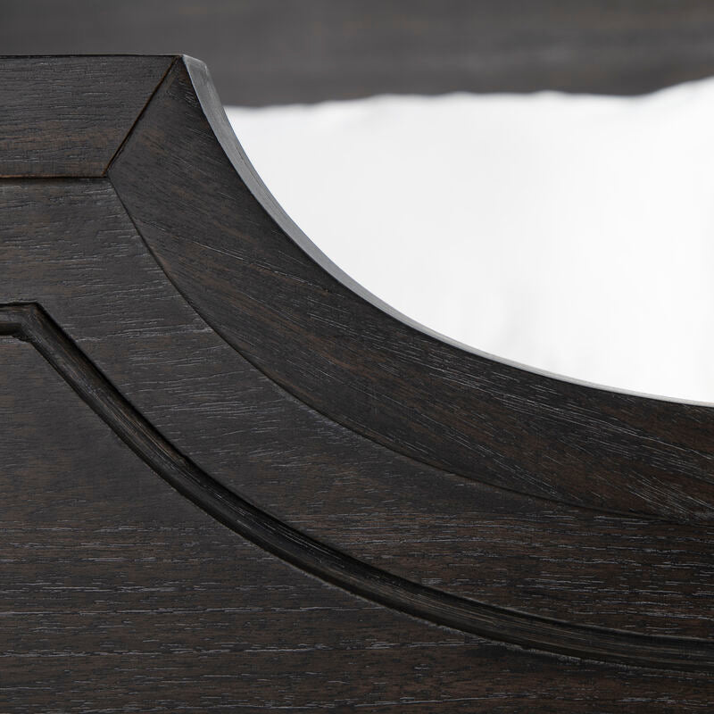 Alexandra King Bed - Dark