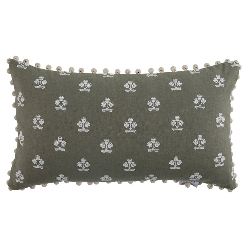 Flower Basket Moss Poly 14x24