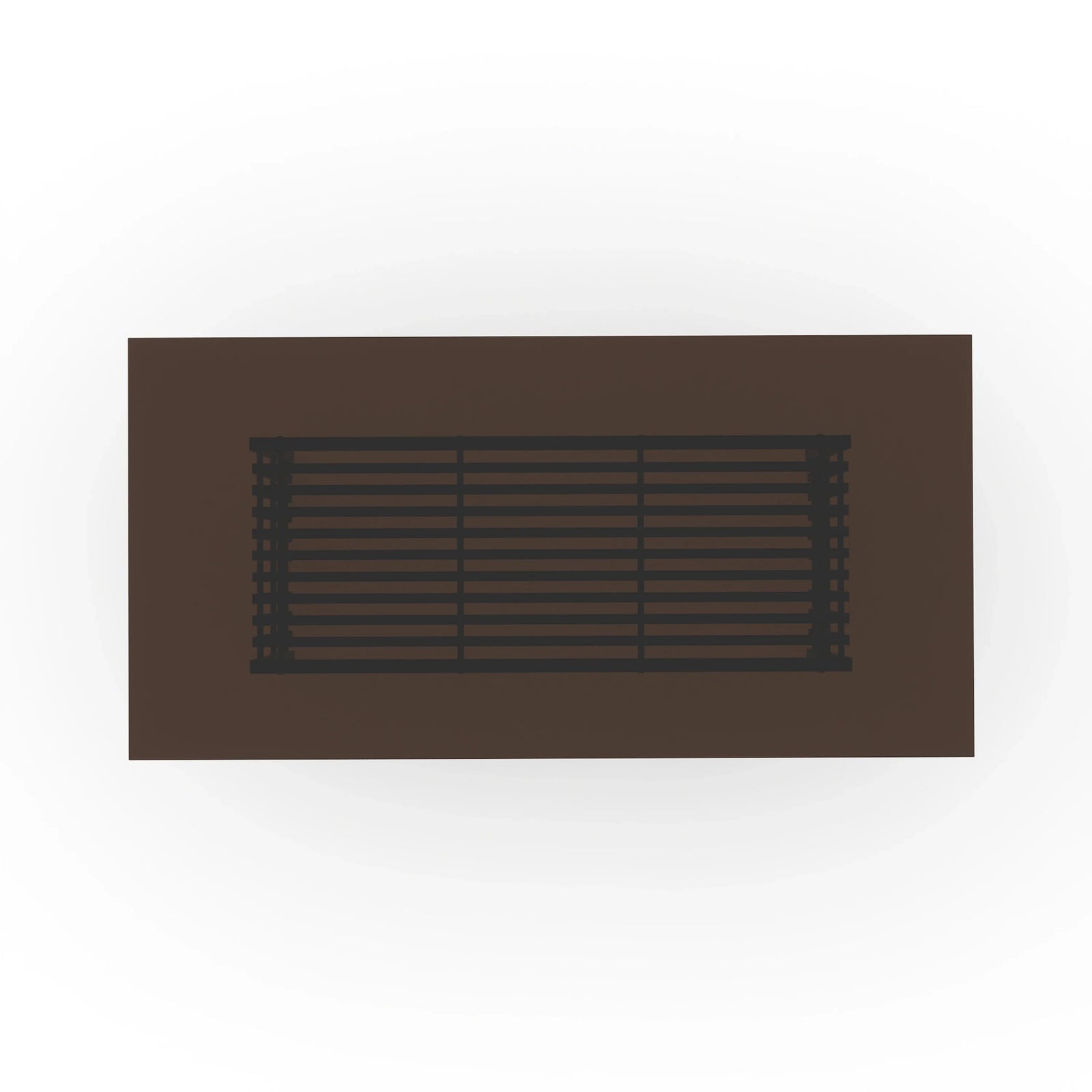 Pinstripe Dark Slatted Dining Table