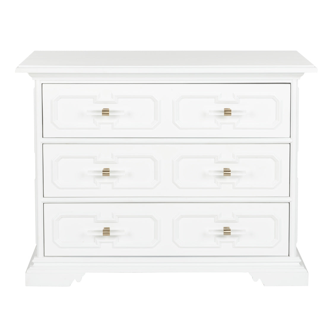 River Street Chest - White
