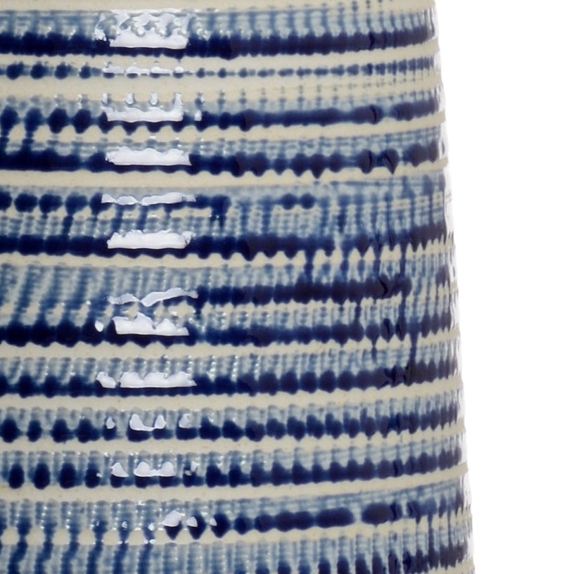 Hive Lamp - Blue in 28.5 / Ceramic/Porcelain - Chelsea House