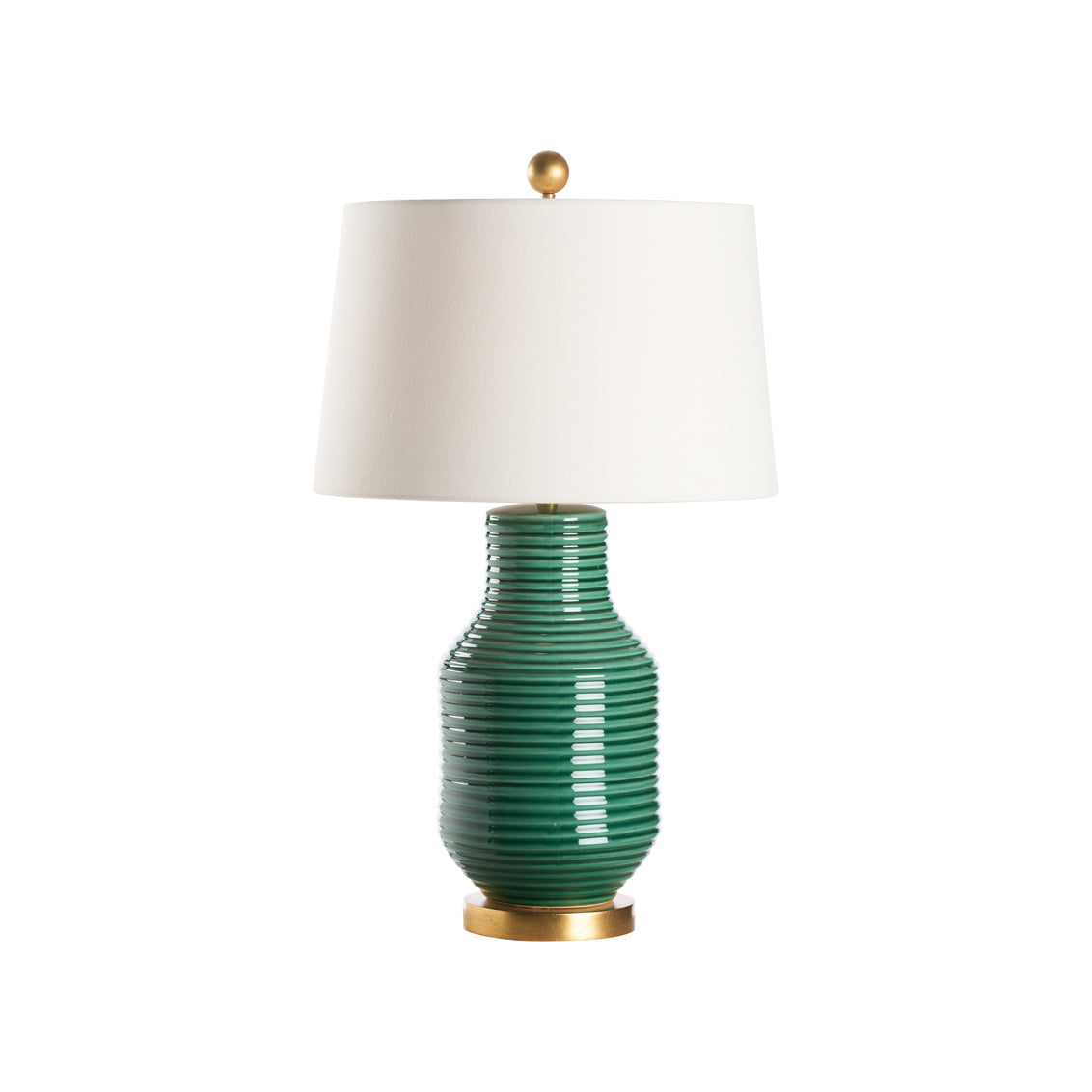 Lydia Lamp - Emerald Green