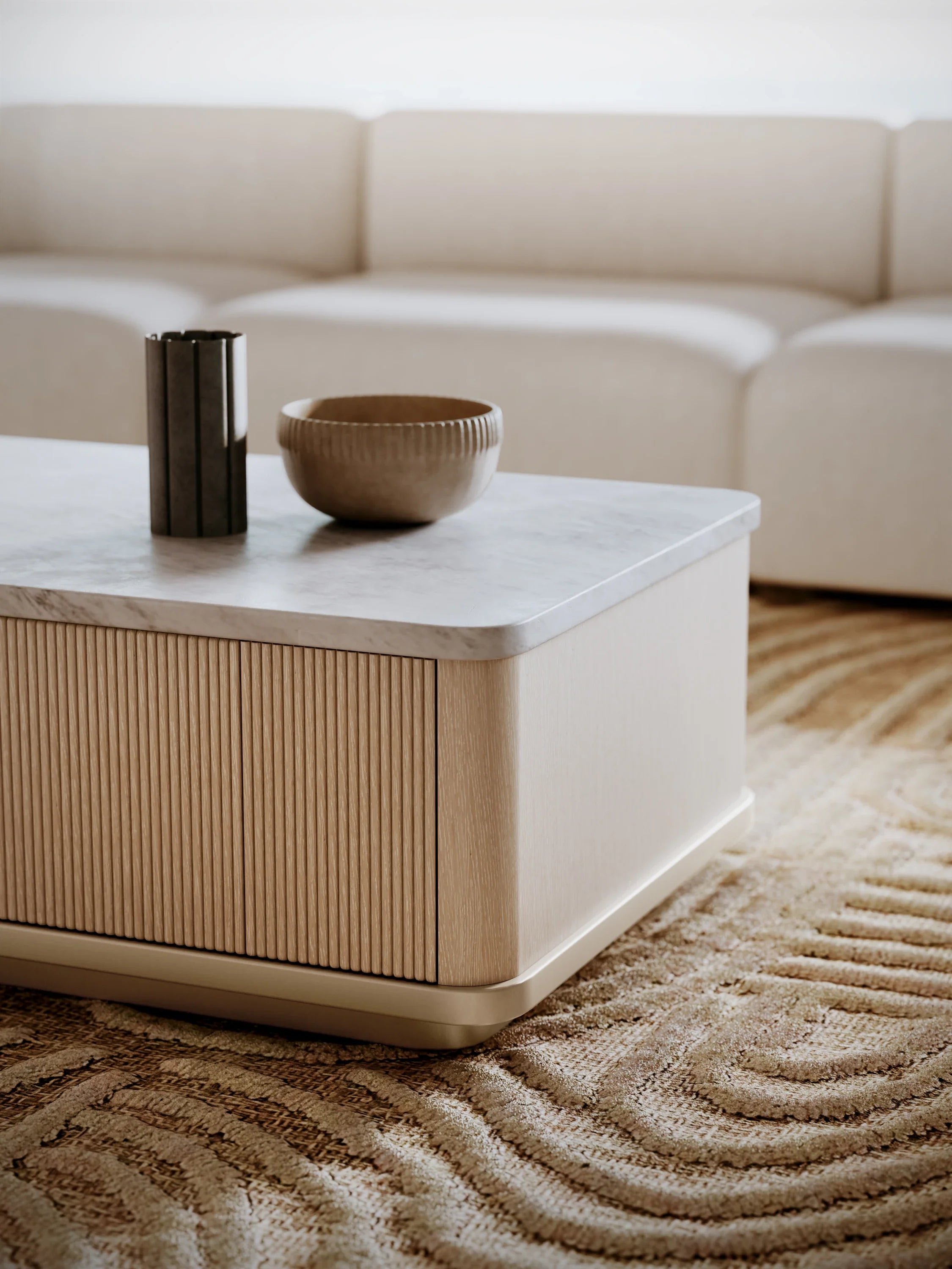 Rhythm Rectangle Cocktail Table – Cocktail Tables by Caracole | Sutter & Vale