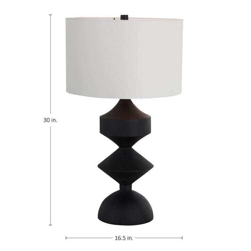 Maddox Table Lamp-Black