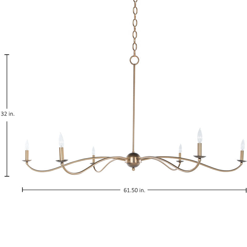 Irvine Chandelier - Bronze