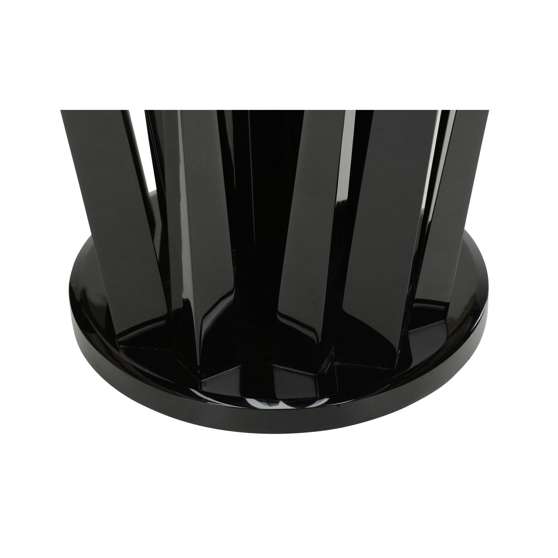 Geode End Table - Black